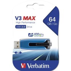   Pendrive, 64GB, USB 3.0, 175/80 MB/sec, VERBATIM "V3 MAX"