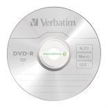 DVD-R lemez, AZO, 4,7GB, 16x, vékony tok, VERBATIM
