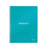 Spirálfüzet, A/5, 80 lap, LEITZ "Wow"