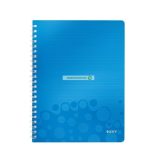 Spirálfüzet, A/5, 80 lap, LEITZ "Wow"