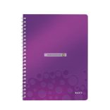 Spirálfüzet, A/5, 80 lap, LEITZ "Wow"