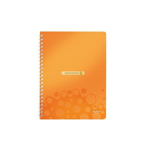 Spirálfüzet, A/5, 80 lap, LEITZ "Wow"