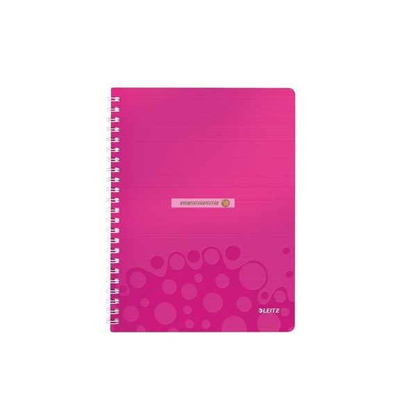 Spirálfüzet, A/5, 80 lap, LEITZ "Wow"