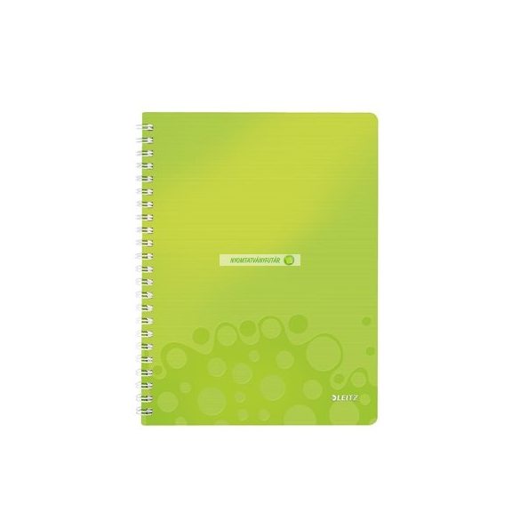 Spirálfüzet, A/5, 80 lap, LEITZ "Wow"
