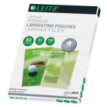 Meleglamináló fólia, A/5, fényes, UDT technológiával, LEITZ "iLam"