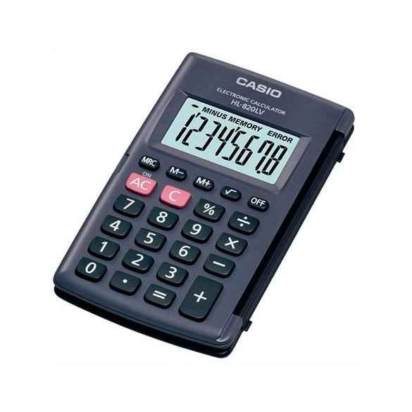 Zsebszámológép, 8 számjegy, CASIO "HL-820LV"