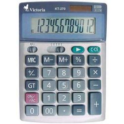   Számológép, asztali, 12 számjegy, VICTORIA "GVA-270"