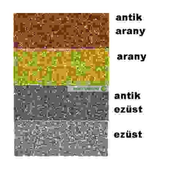 Dekorgumi csillámos 20x30 cm 2mm