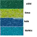 Dekorgumi csillámos 20x30 cm 2mm