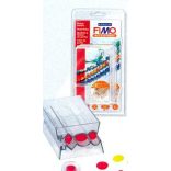 Gyöngykészítő roller, műanyag, Fimo