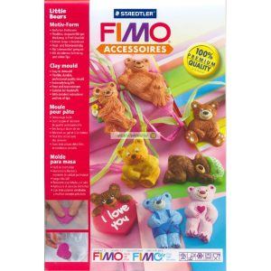 Fimo öntőforma - Mackók