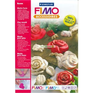 Fimo öntőforma - rózsák