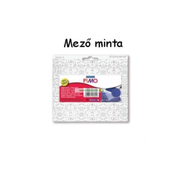 Felületmintázó, műanyag, Fimo