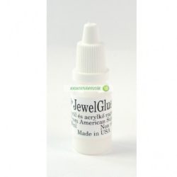 Textil és akrilkő ragasztó, 10 ml, "Jewel Glue"