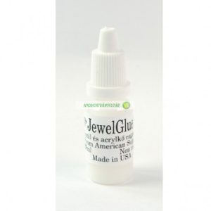 Textil és akrilkő ragasztó, 10 ml, "Jewel Glue"