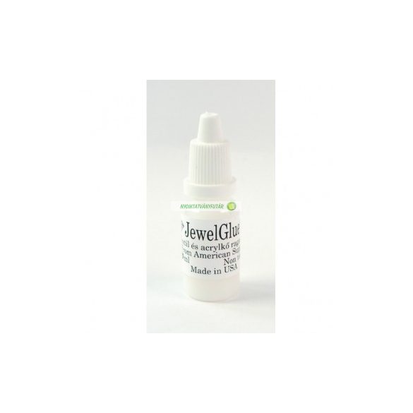 Textil és akrilkő ragasztó, 10 ml, "Jewel Glue"
