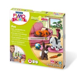 Fimo Kids gyurmakészlet, Form & Play 4x42g, Állatok