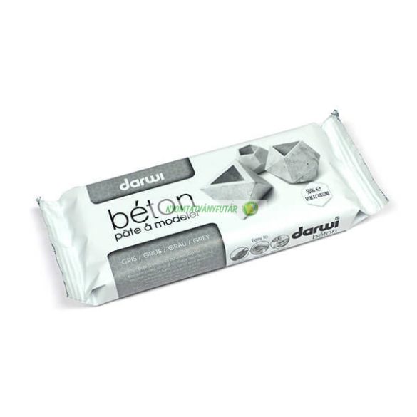 Darwi Beton levegőn száradó gyurma, 500 g - szürke