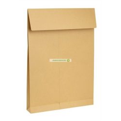   Redős-talpas tasak, TC4, szilikonos, 40 mm talp, VICTORIA PAPER, barna kraft