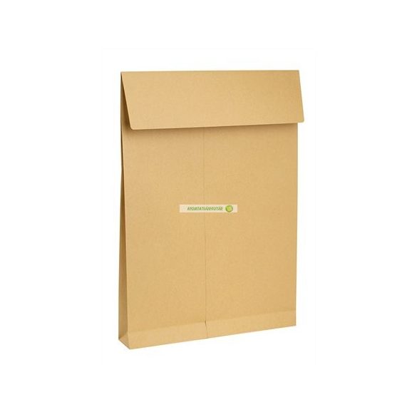 Redős-talpas tasak, TB4, szilikonos, 50 mm talp, barna gascofil