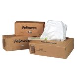 Hulladékgyűjtő zsák iratmegsemmisítőhöz, 165 literes kapacitásig, FELLOWES