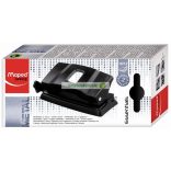 Lyukasztó, kétlyukú, 12 lap, fém, MAPED "Essentials 12"