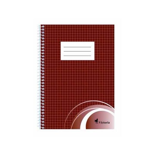 Spirálfüzet, A/5, 70 lap, VICTORIA