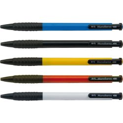   Golyóstoll, 0,7 mm, nyomógombos, M&G "Monokeros", kék