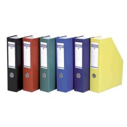 Iratpapucs, PP borítású karton, 75 mm, Donau, fehér