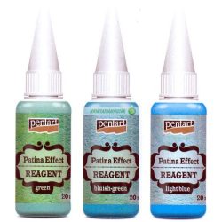 Patina effekt reagensek szet, 3x20 ml, Pentart