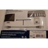 Hálózati kábel, UTP, Cat6, CCA, 2 m, Intellinet, fekete