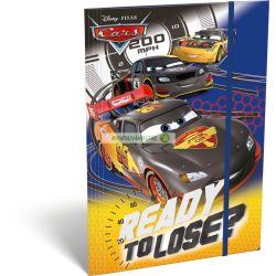 Gumis mappa, karton, A/5, Cars Ready
