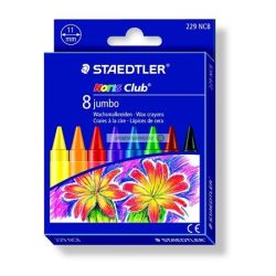   Zsírkréta, STAEDTLER "Noris Club", 8 különböző szín