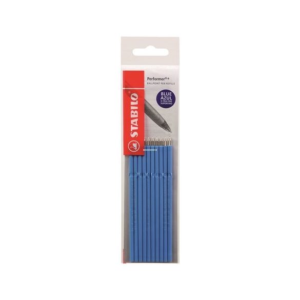 Golyóstollbetét, 0,38 mm, STABILO "Performer+", kék