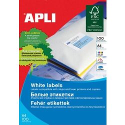 Etikett, univerzális, APLI, 100 ív/csomag