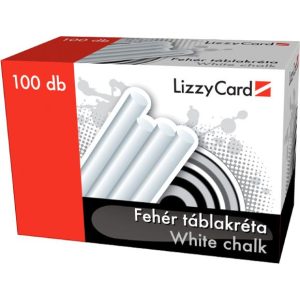 Táblakréta fehér 100 db-os, Lizzy Card