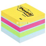 Öntapadó jegyzettömb, 51x51 mm, 400 lap, 3M POSTIT