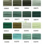 Anchor Stranded Cotton 8 m - zöld árnyalatok
