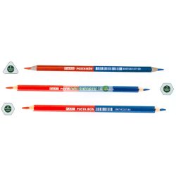 Postairon, piros-kék, hatszögletű, Pax "Jumbo"