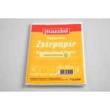 Zsírpapír, háztartási, 5 ív/csomag, Mazzini