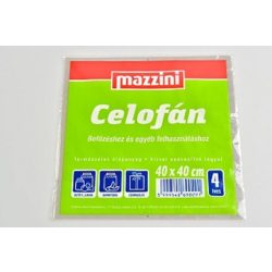 Celofán, 4 ív, 40 x 40 cm  MAZZINI
