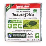 Takarófólia, 4x5 m, lépésálló, MAZZINI