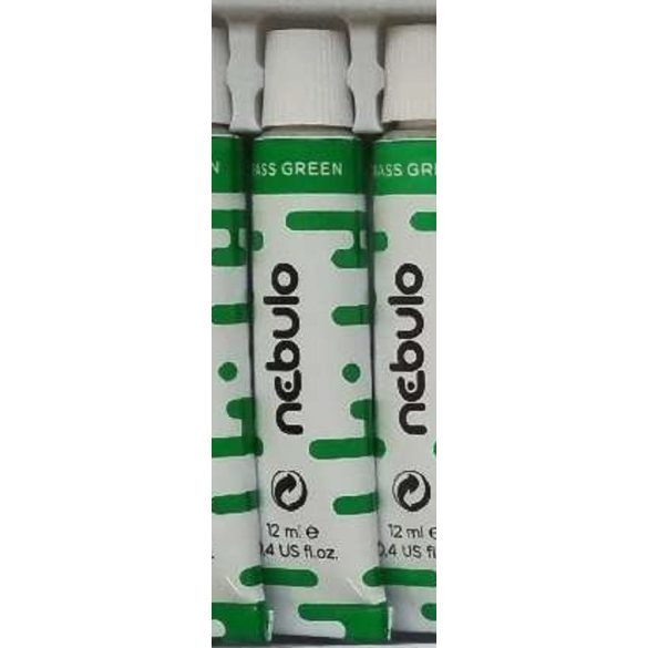Tempera, 12 ml, NEBULÓ, zöld
