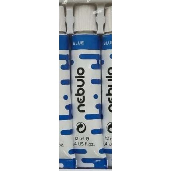 Tempera, 12 ml, NEBULÓ, kék