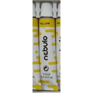 Tempera, 12 ml, NEBULÓ, sárga