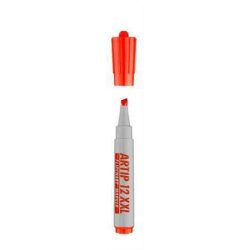   Flipchart marker, 1-4 mm, vágott, ICO "Artip 12 XXL", piros