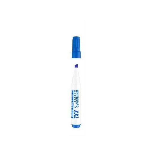 Tábla- és flipchart marker, 1-4 mm, vágott, ICO "Plan 12 XXL", kék