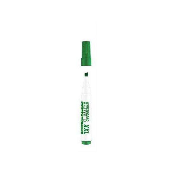 Tábla- és flipchart marker, 1-4 mm, vágott, ICO "Plan 12 XXL", zöld