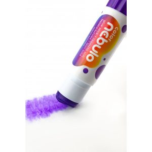 Ragasztóstift, 15 g, elszíntelenedő, NEBULÓ "Color"