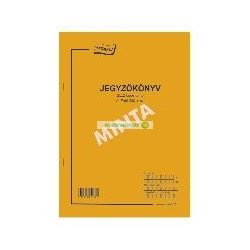 A.ERDŐ 230/V Jegyzőkönyv A/4, álló, 25x2 lapos